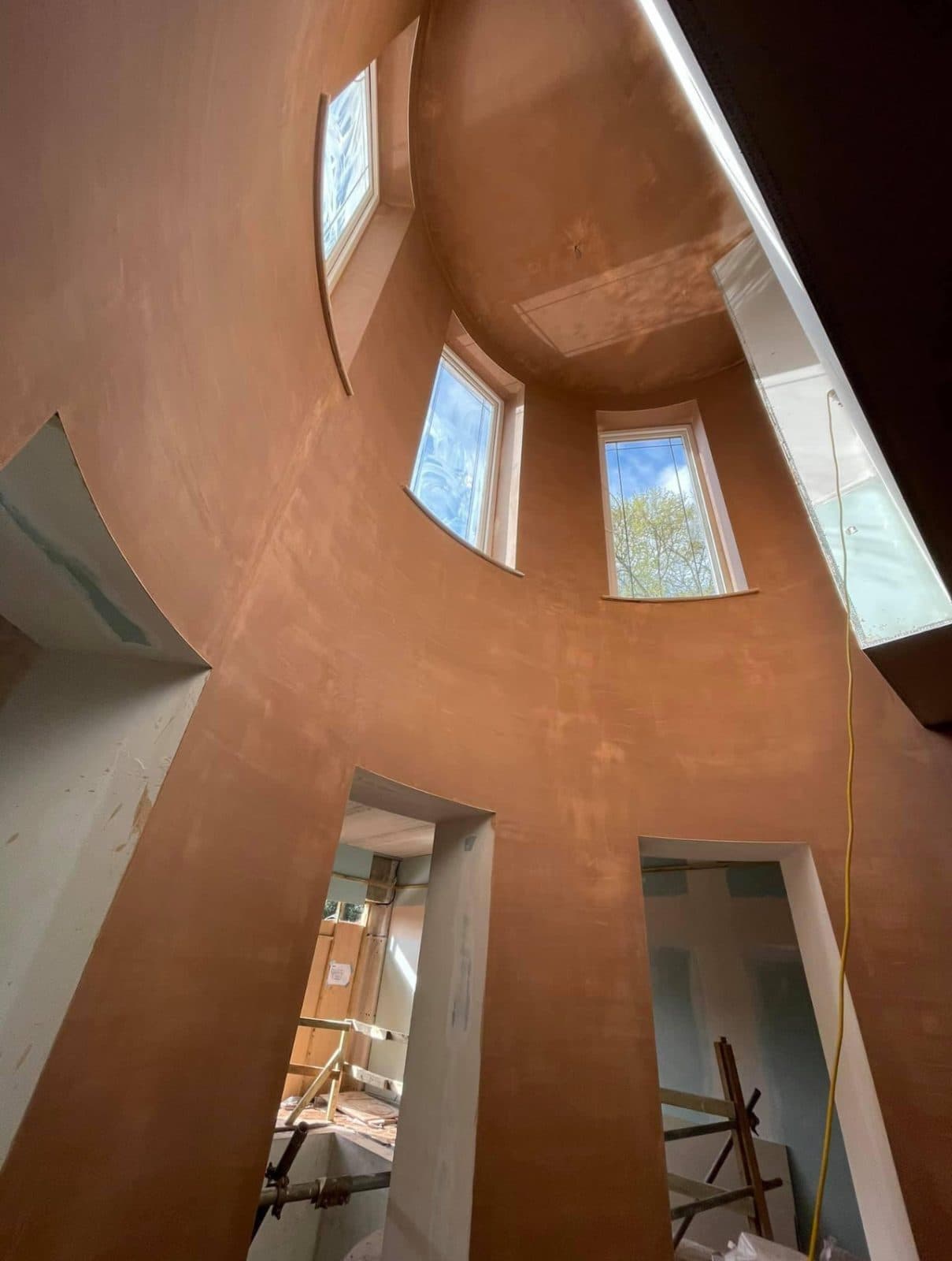 Multi-coat wall skimming in Great Yarmouth – building up a smooth finish on damaged walls